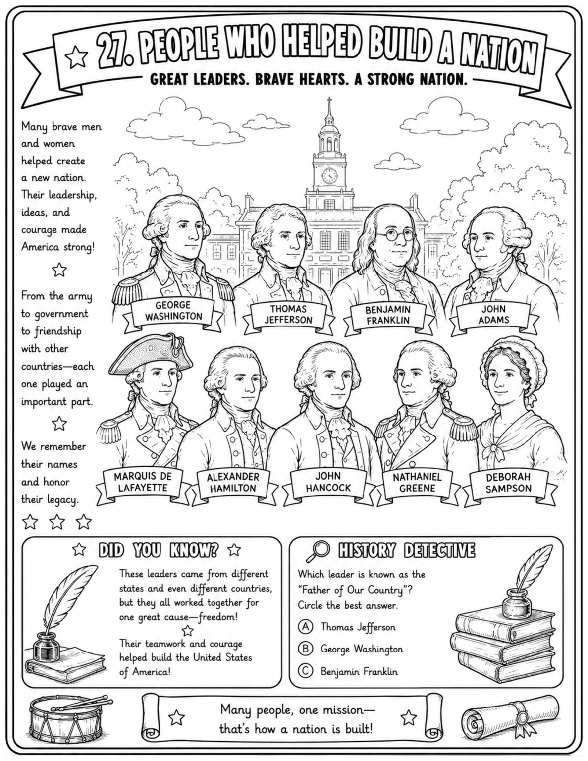 Interior preview page 5 from America's Birth